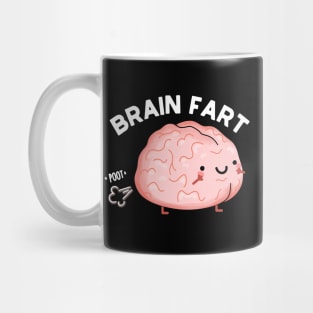 Brain Fart Funny Anatomy Pun Mug